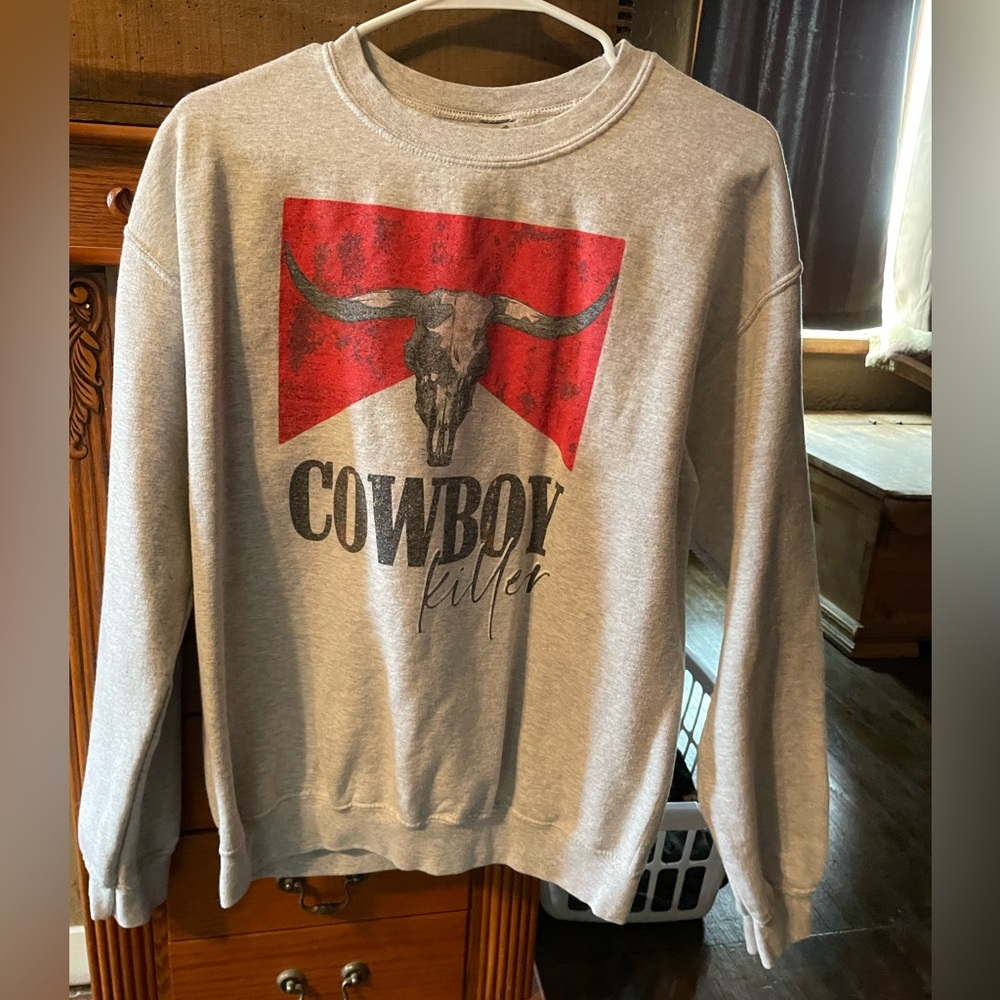 Crew neck sweatshirt
